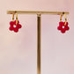 Flower Minis Hoop Earrings - 8 Colours